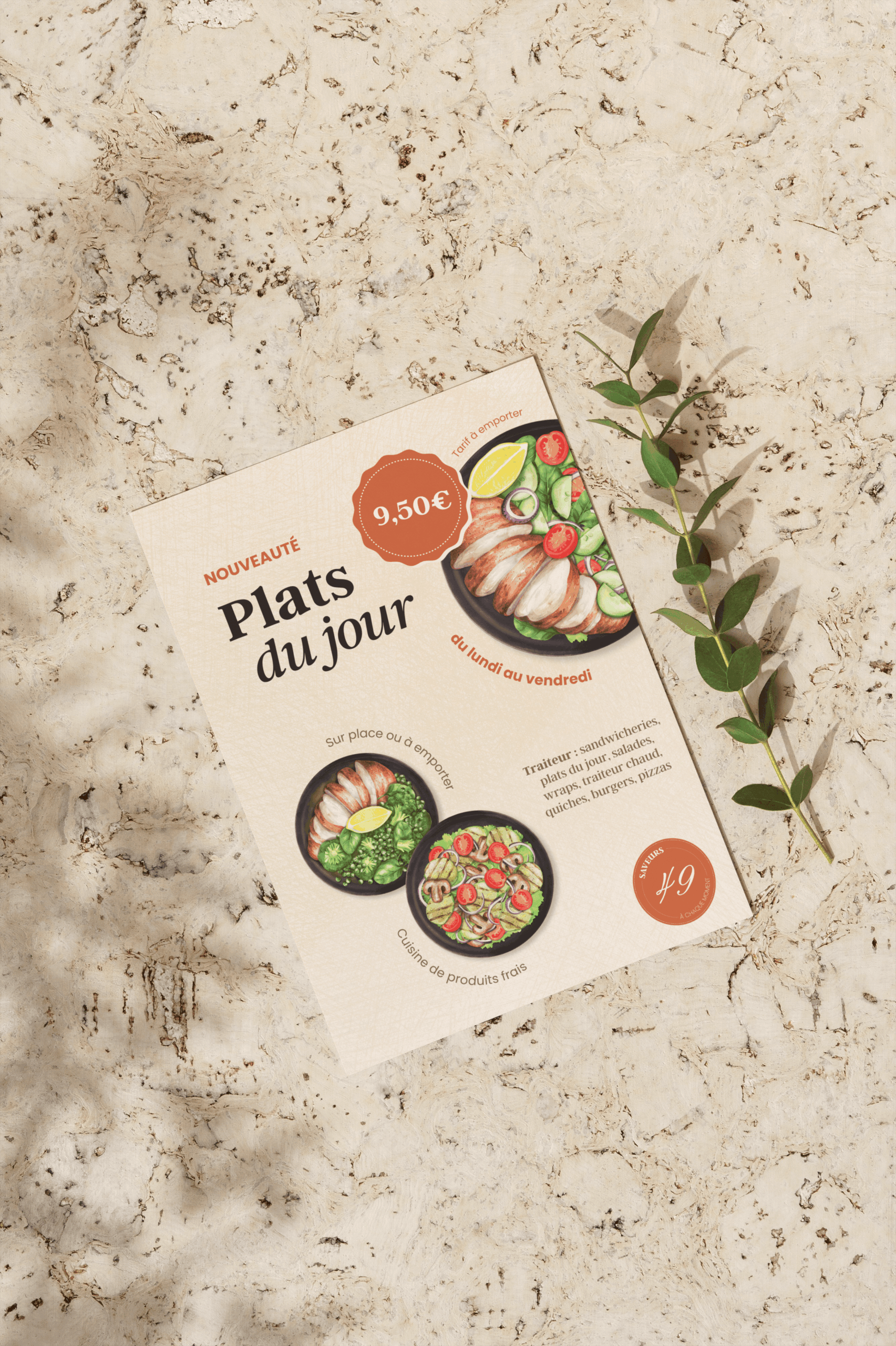 Flyer Saveurs 49 boulangerie