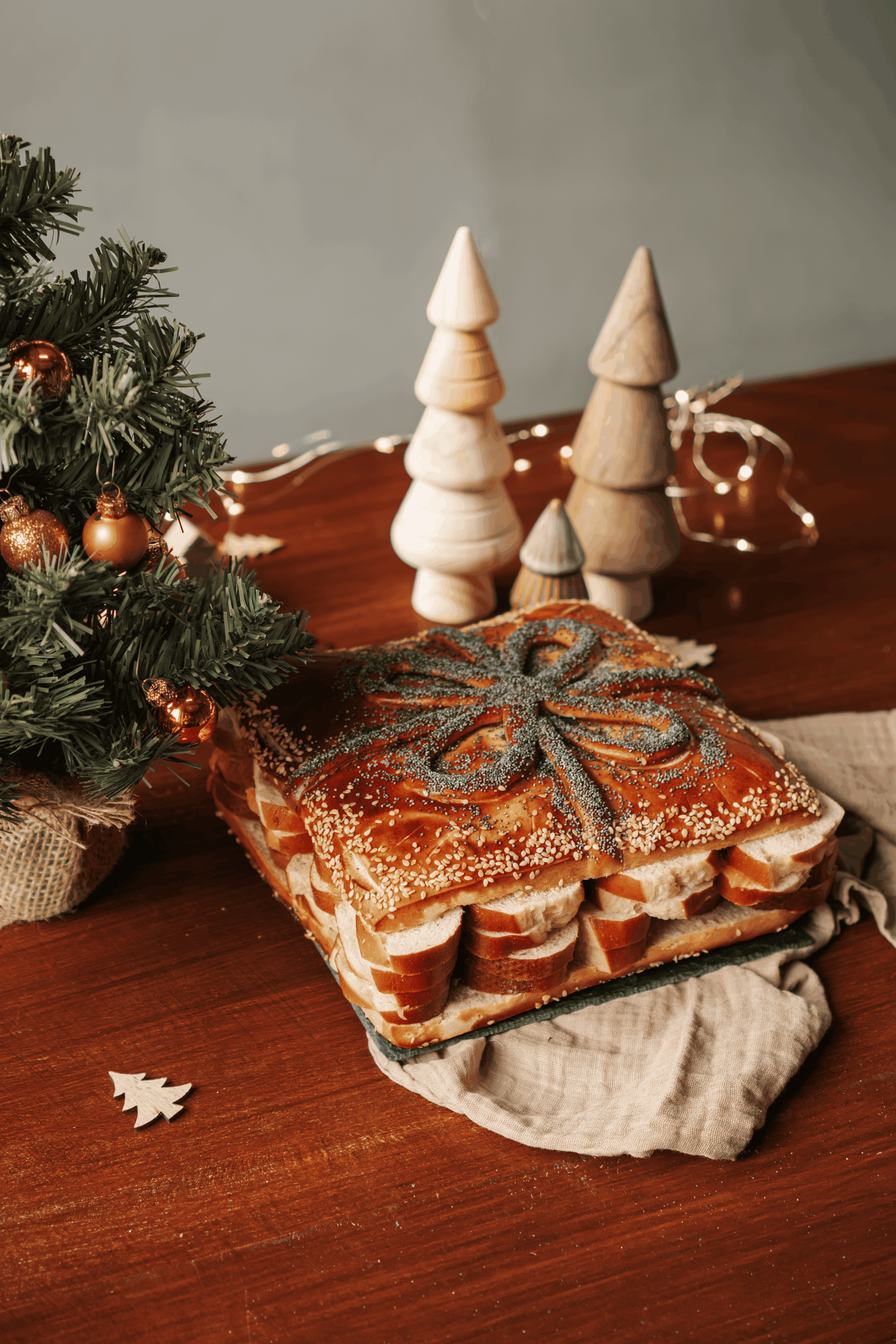 dépliant boulangerie Noël