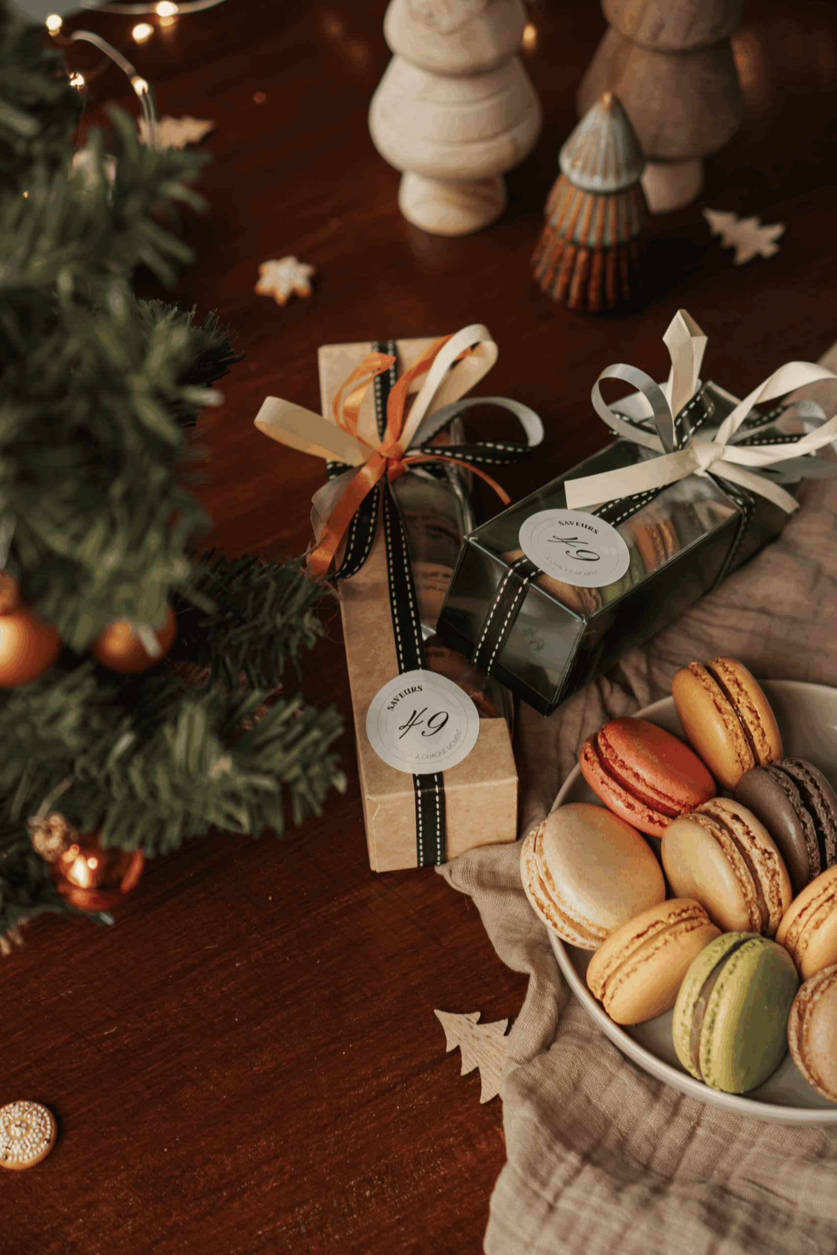 dépliant boulangerie Noël